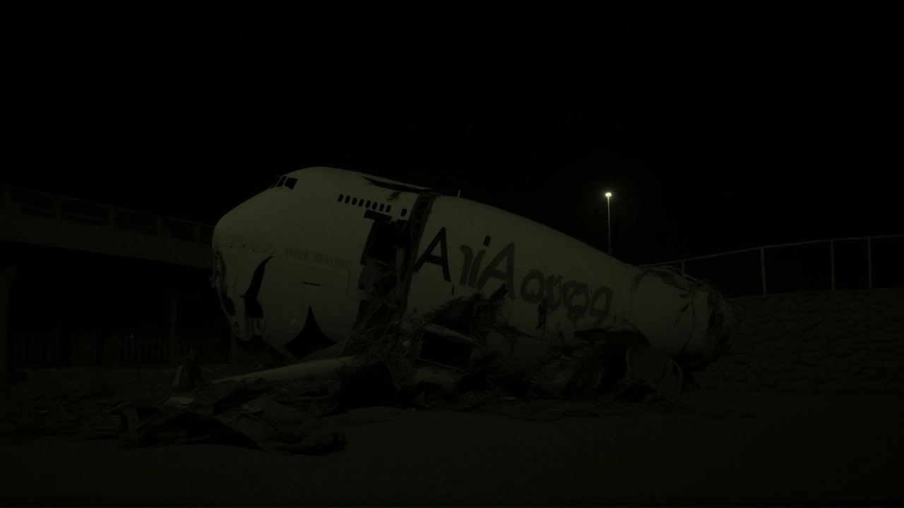 Emirates SkyCargo 777F Skids Off Hong Kong Runway, Two Crew Killed